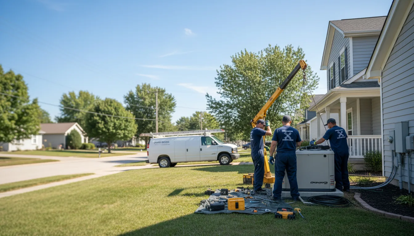 Generator Installation in West Lafayette, IN near me